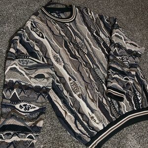 Patterned Crewneck